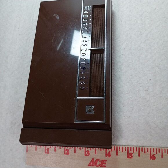 Vintage Ketcham & McDougall Address Phone Index Brown Desk Rolodex 1960s - Picture 6 of 11